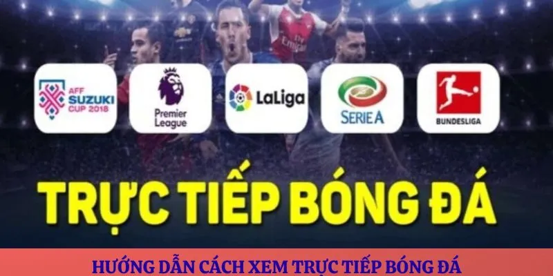 Hướng dẫn cách xem trực tiếp bóng đá